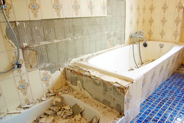 Shower Demolition in Edison