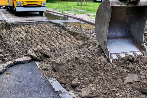 Blacktop Removal in Edison