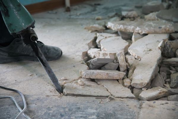 Concrete Floor Removal in Edison