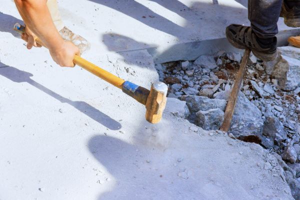Concrete Pavement Demolition in Edison