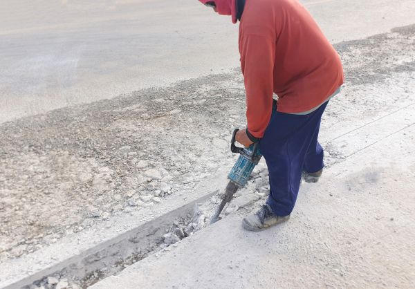 Cement Demolition in Edison