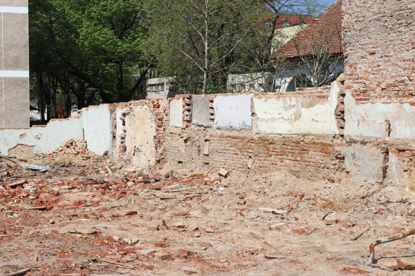 Brick Wall Demolition in Edison