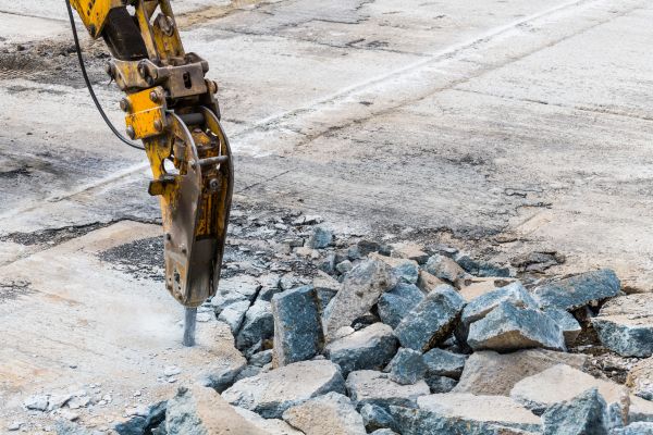 Parking Lot Removal in Edison
